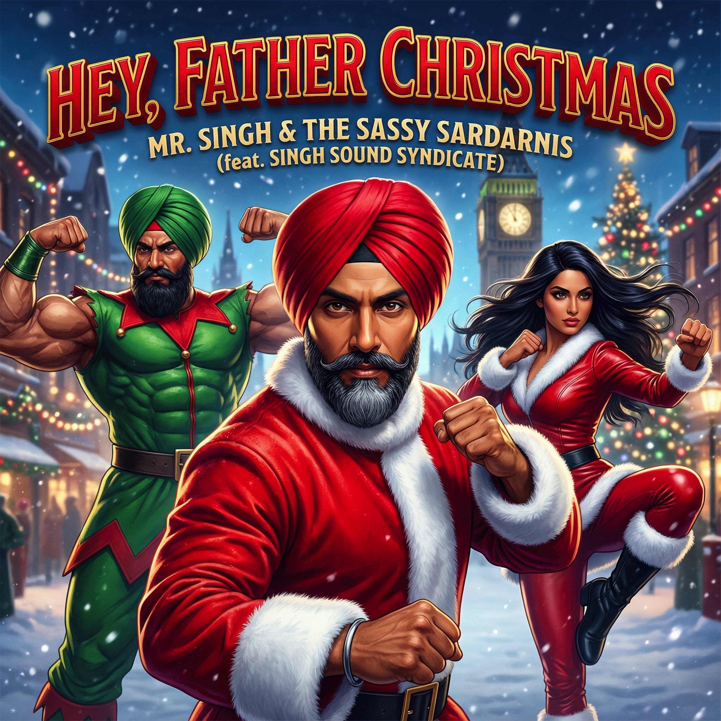 Mr. Singh and the Sassy Sardarnis - Hey, Father Christmas